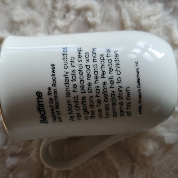 Norman Rockwell Made in Japan Museum Set of 7 Coffee or Tea Cups Gold Rimmed - Picture 9 of 16